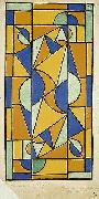 Theo van Doesburg Color design for Dance II. china oil painting artist